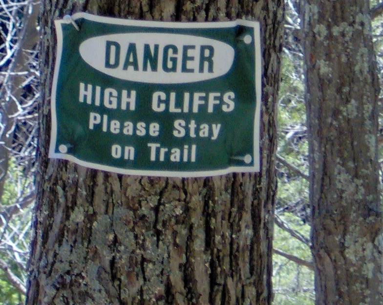 DANGER High Cliffs